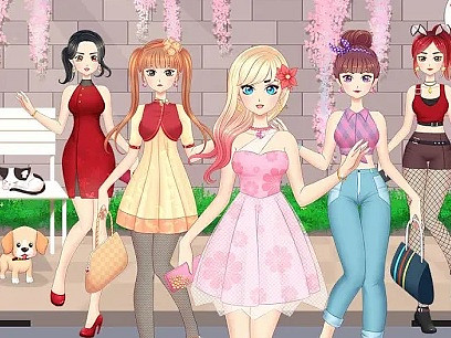 Anime Kızları Moda Makyajı