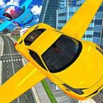 Uçan Araba Simülatörü 3D 2020