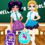 Jasmine ve Elsa – Okul Çantası Tasarım Yarışması