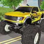 Monster Truck Sürüş Simülatörü Oyunu
