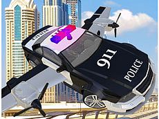 Polis Uçan Araba Simülatörü