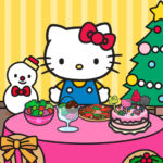 Hello Kitty Ve Arkadaşları Noel Yemeği