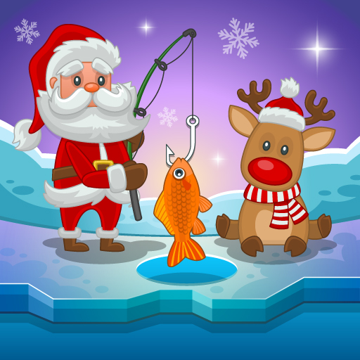 Noel Baba'nın Noel Balık Tutma